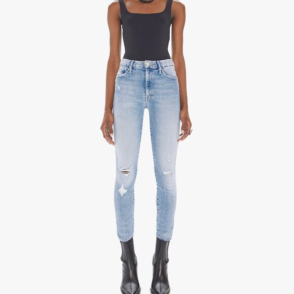 NWT! other High Waisted Looker Ankle Fray denim - Size 34 - Picture 1 of 7
